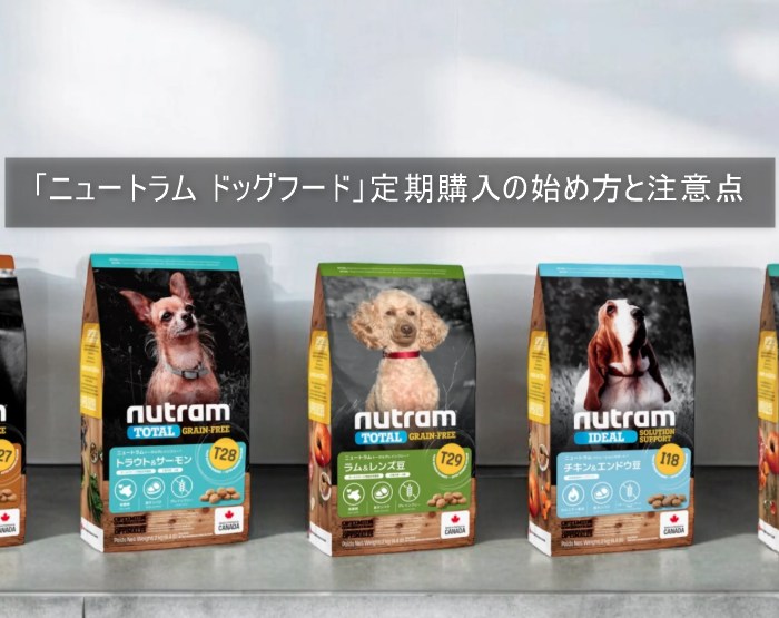 「ニュートラム ドッグフード」定期購入の始め方と注意点